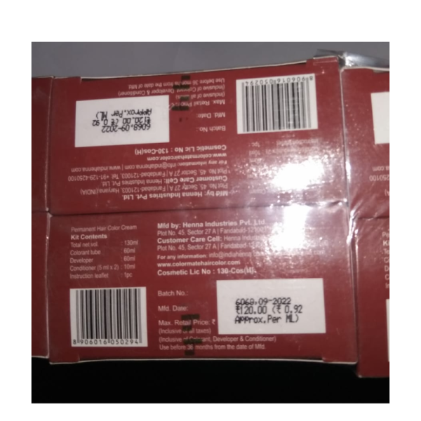Hair Color Cream - Color Mate