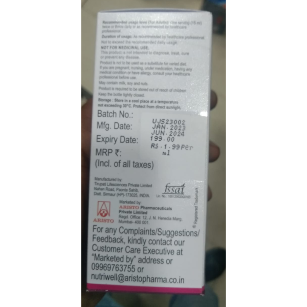 Utjoy Suspension - Aristo Pharmaceuticals Pvt Ltd