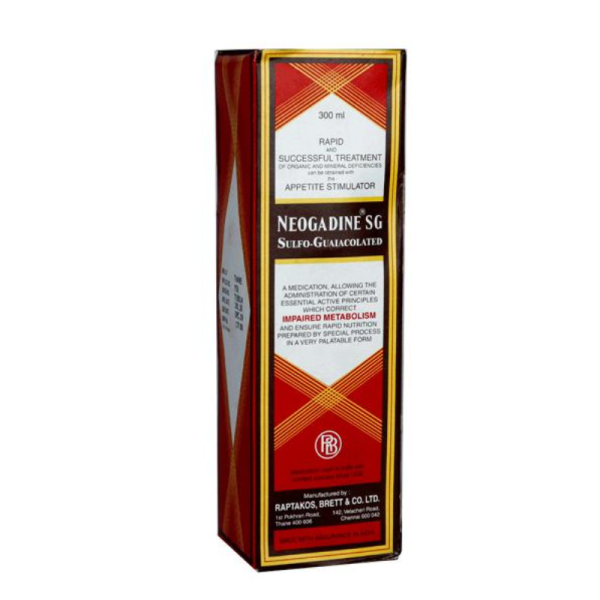 Neogadine SG Syrup - Raptakos Brett & Co Ltd