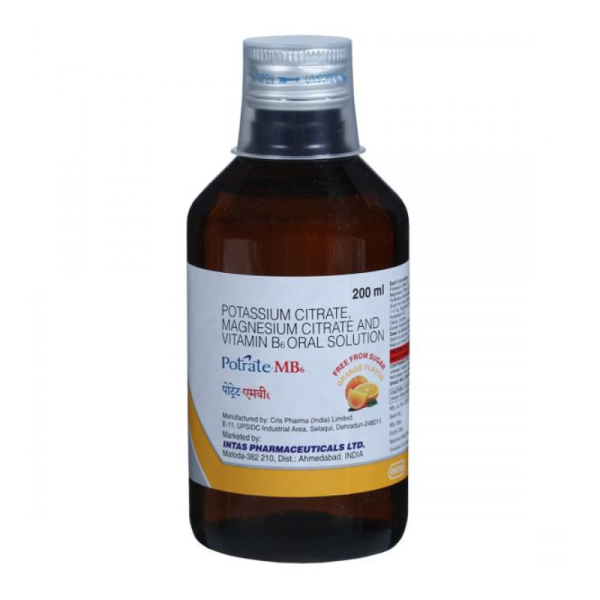 Potrate MB 6 Syrup - Intas Pharmaceuticals Ltd