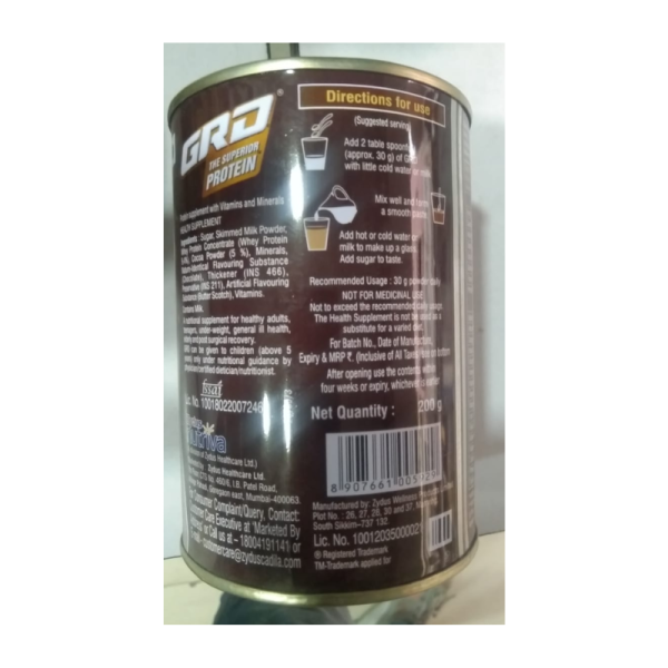 GRD Protein Powder - Zydus Nutriva