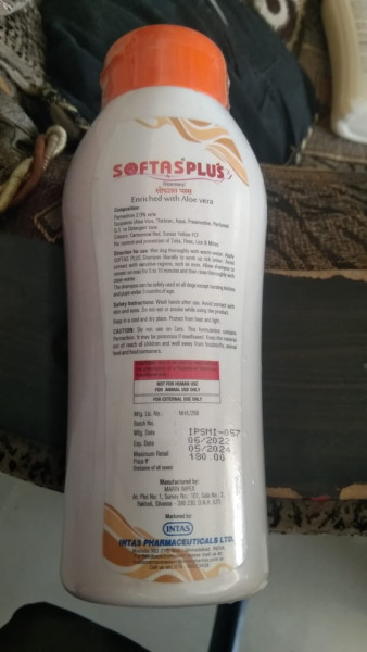 SoftasPlus Shampoo - Intas Pharmaceuticals Ltd