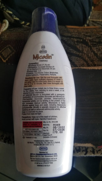 Micodin Shampoo - Intas Pharmaceuticals Ltd
