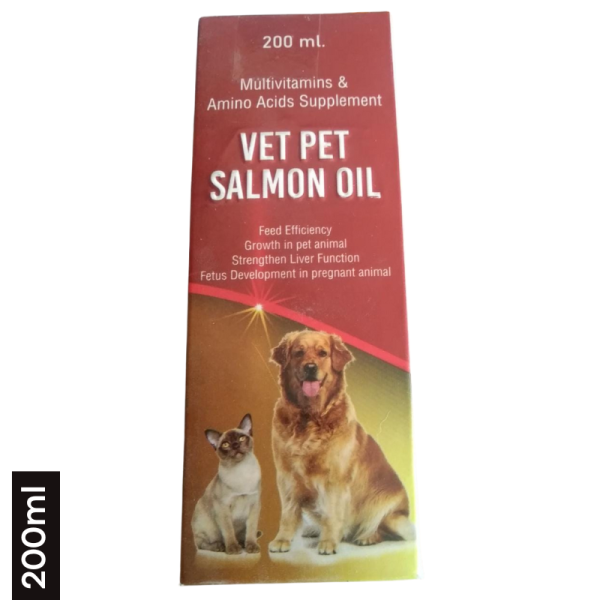Vet Pet Salmon Oil - Vetrix Care