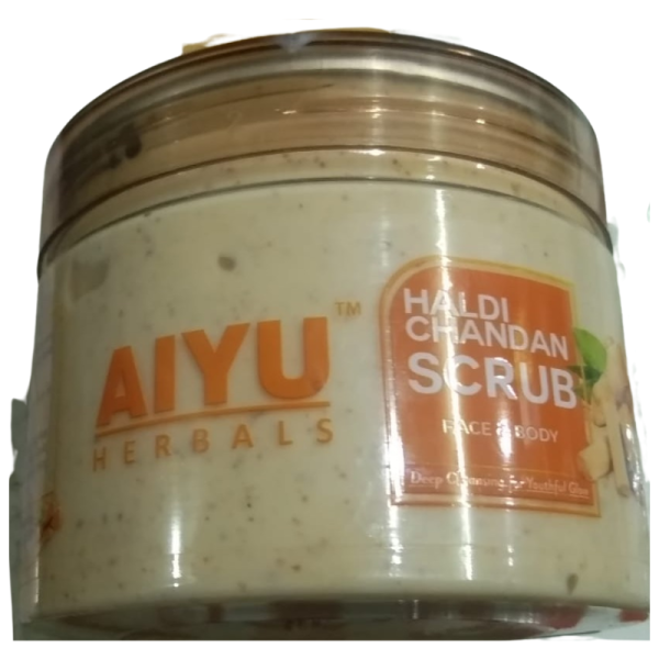 Haldi Chandan Scrub - Aiyu Herbals