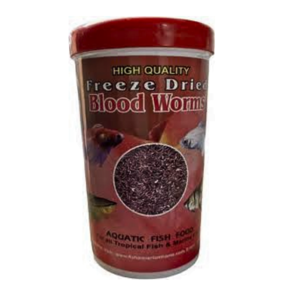 Freeze Dried Blood Worms - Fish Home