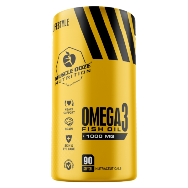 Omega-3 Capsules - Muscle Ooze Nutrition