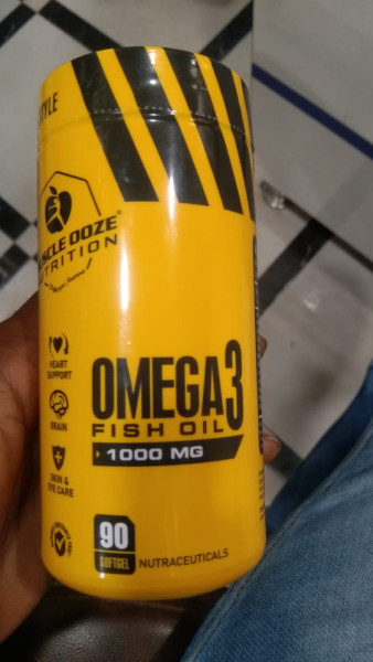 Omega-3 Capsules - Muscle Ooze Nutrition