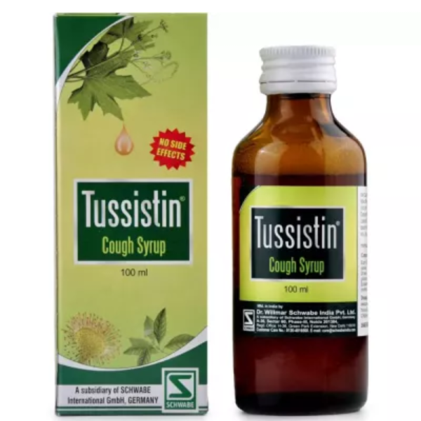 Tussistin Cough Syrup - Dr Willmar Schwabe