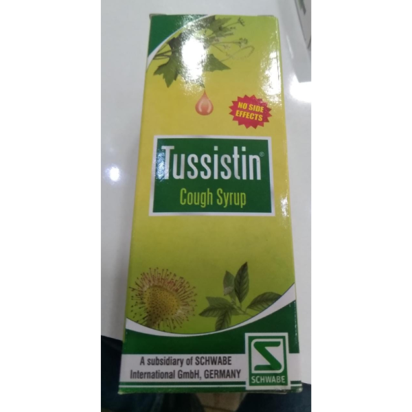 Tussistin Cough Syrup - Dr Willmar Schwabe