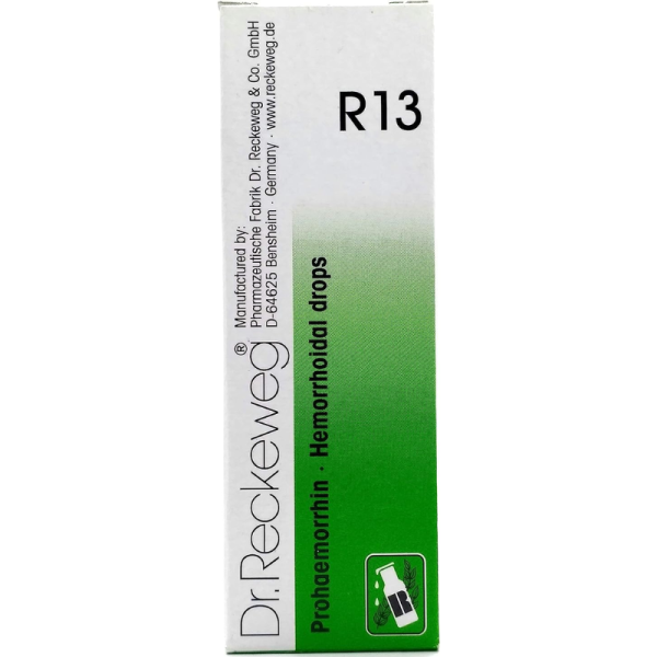 R13 Prohaemorrhin Hemorrhoidal drops - Dr. Reckeweg