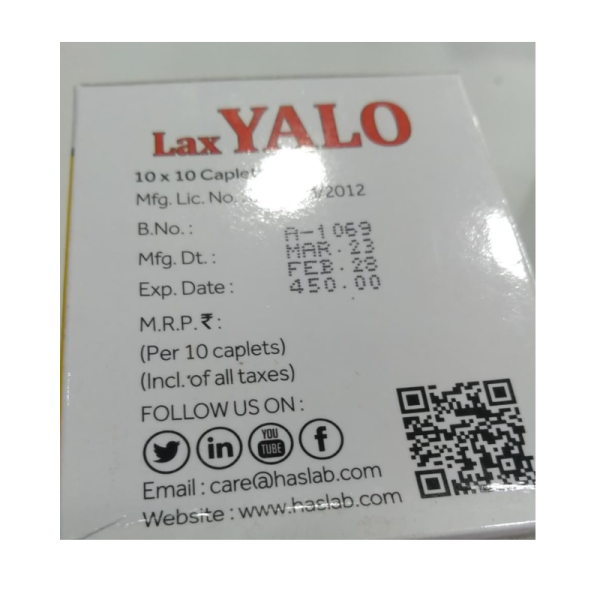 Laxyalo Tablet - Haslab