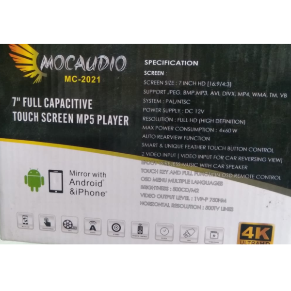 Car MP5 Player - Mocaudio