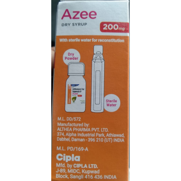 Azee Dry Syrup - Cipla