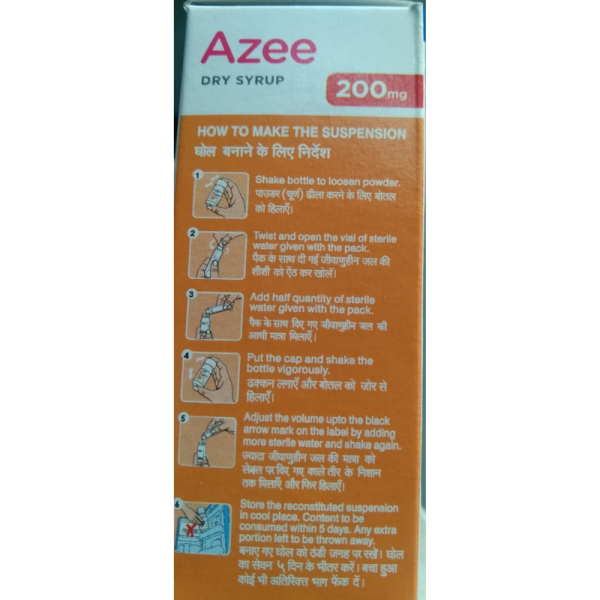 Azee Dry Syrup - Cipla
