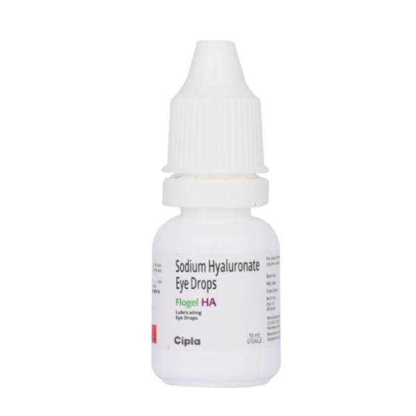 Flogel HA Lubricating Eye Drops - Cipla