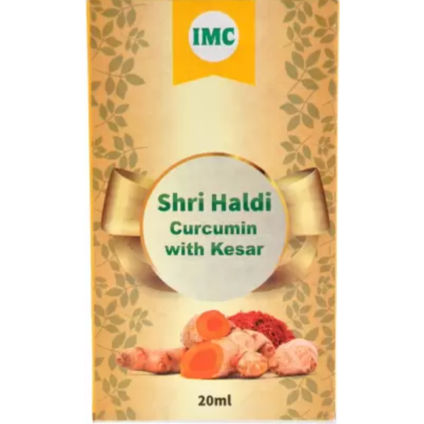 Shri Haldi Curcumin With Kesar - IMC