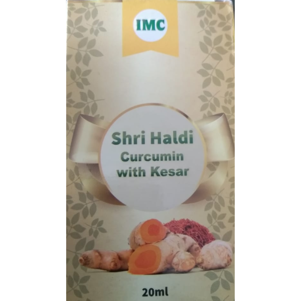 Shri Haldi Curcumin With Kesar - IMC