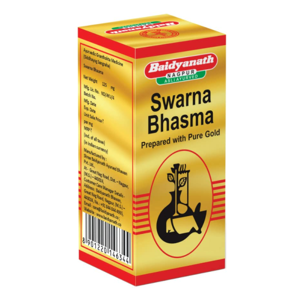 Swarna Bhasma With Pure Gold - Baidyanath Nagpur