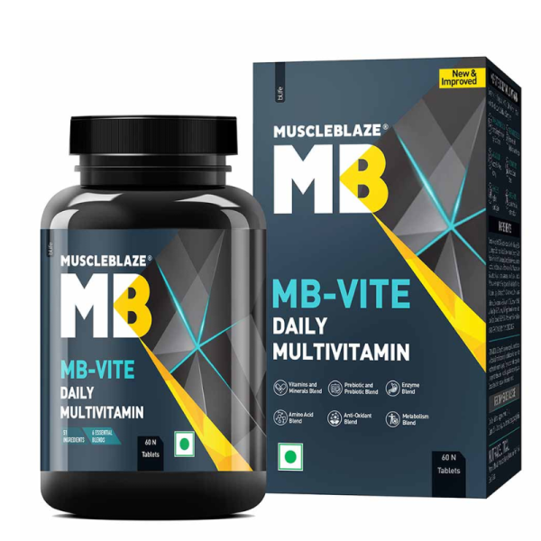 MB-VITE Daily Multivitamin - MuscleBlaze
