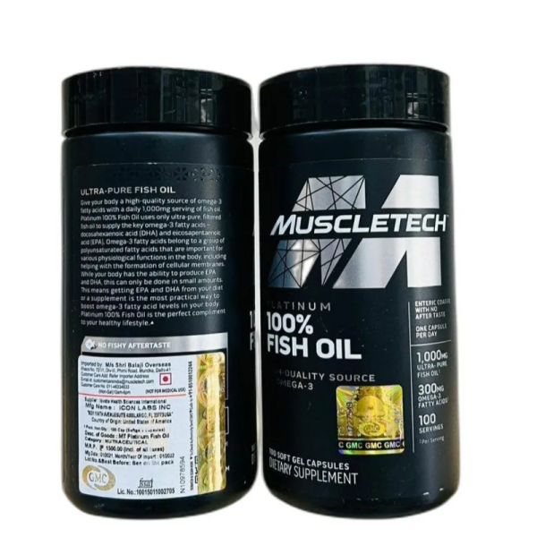 Platinum 100% Omega Fish Oil - MuscleTech