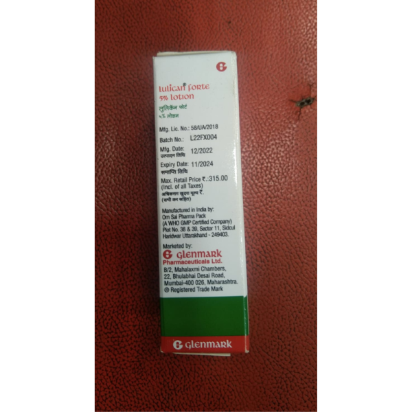 Lulican Forte 5% Lotion - Glenmark Pharmaceuticals Ltd