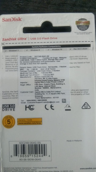 Pen Drive - Sandisk