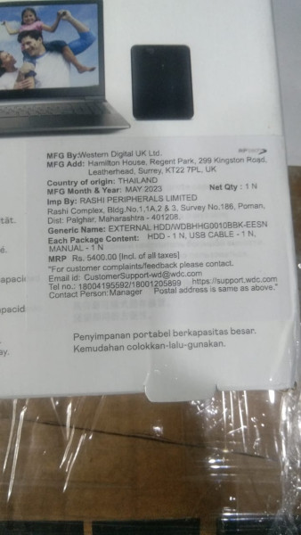 Hard Drive - WD