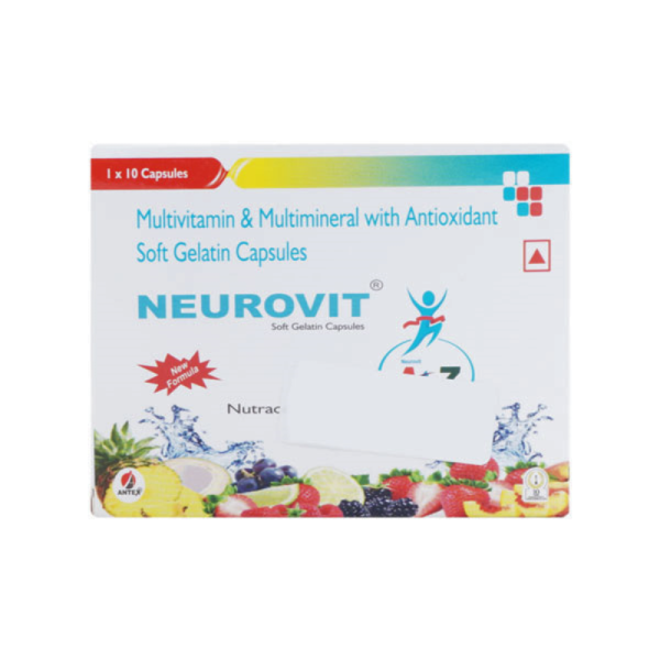 Neurovit Soft Gelatin Capsules - Antex Pharma