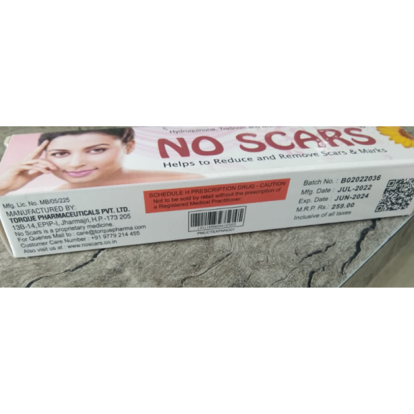 NO SCARS Cream - Torque Pharmaceuticals