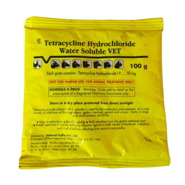 Tetracycline Hydrochloride Water Soluble Powder Vet-Image