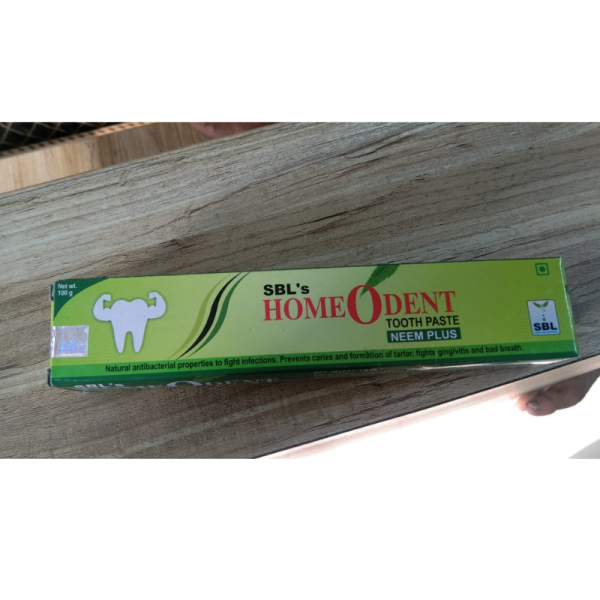 Homeodent Toothpaste - Neem Plus - SBL
