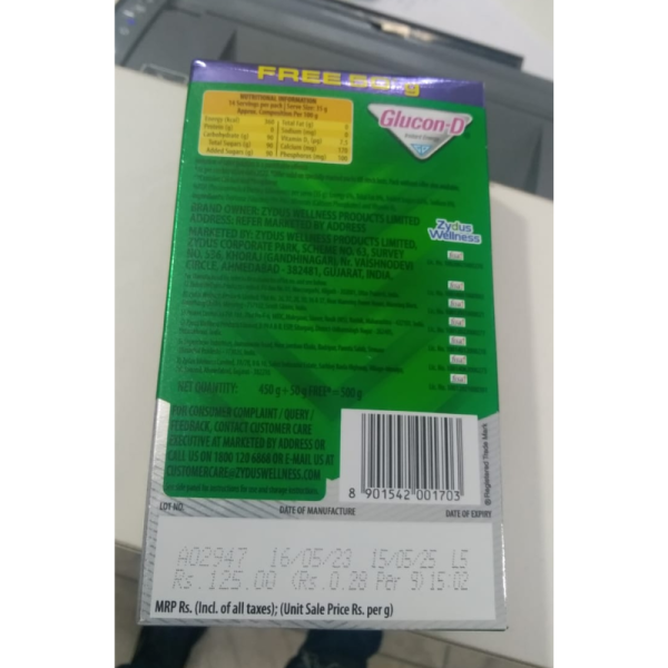 Glucon-D - Zydus Wellness