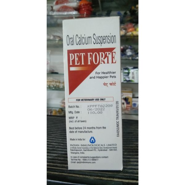 Pet Forte - Indian Immunologicals