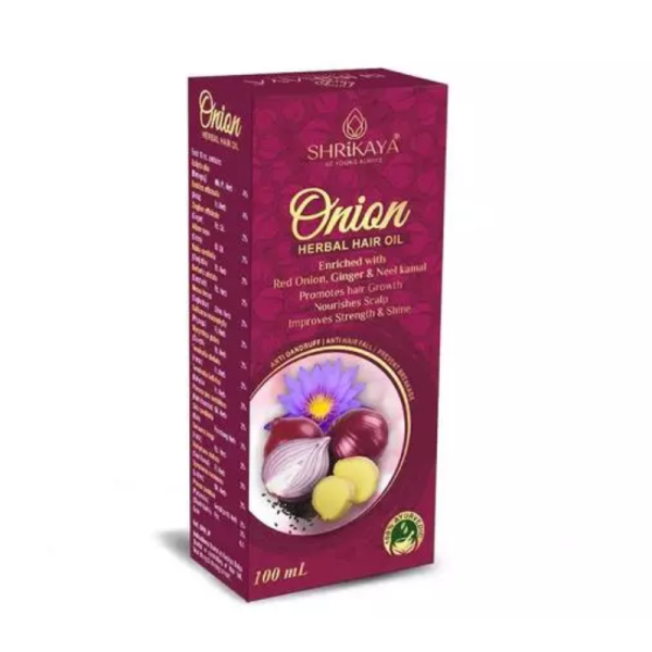Onion Herbal Hair oil - Shrikaya