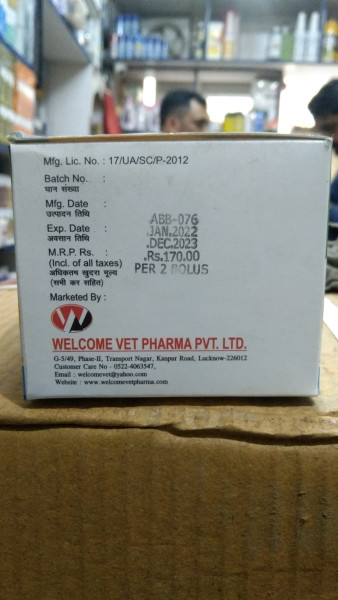 Best-Ol Bolus - Welcome Vet Pharma pvt ltd