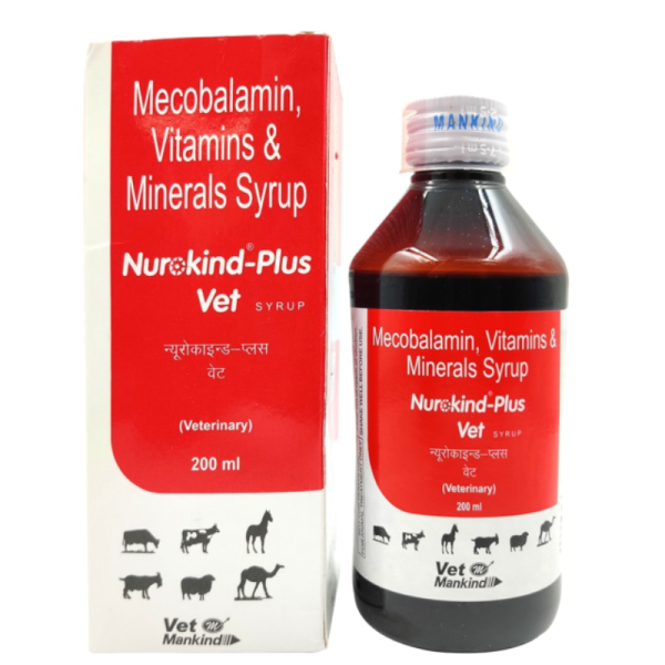 Nurokind - Plus Vet Syrup - Vet Mankind