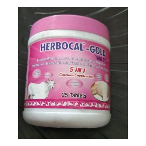 Herbocal - Gold Tablets - Indian Genomix