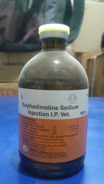 Sulphadimidine Sodium Injection - Martin & Brown Bio Science