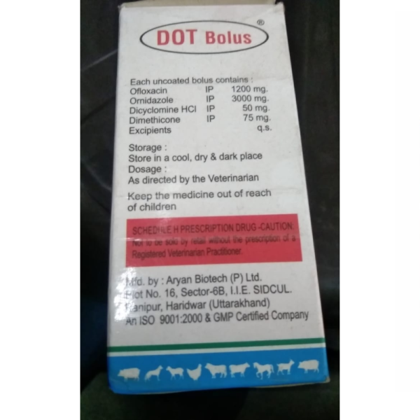 DOT Bolus - Welcome Vet Pharma pvt ltd