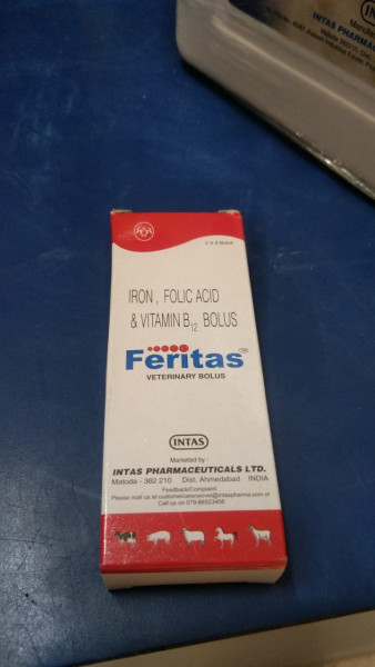 Feritas Bolus - Intas Pharmaceuticals Ltd