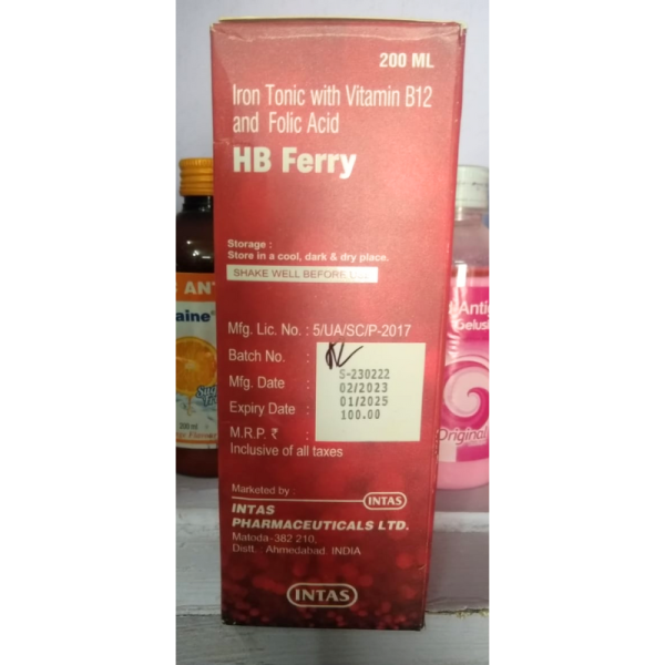 Hb Ferry Tonic - Intas Pharmaceuticals Ltd
