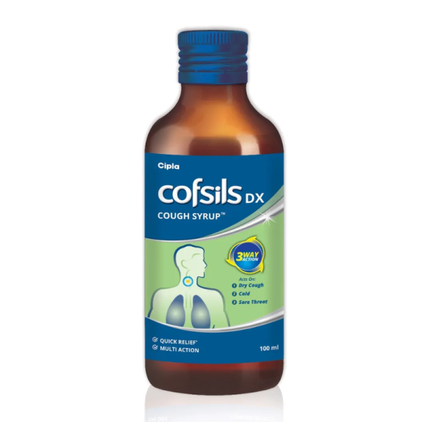 Cofsils DX Cough Syrup - Cipla
