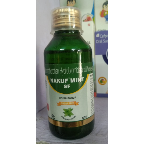 Nakuf Mint SF Cold Syrup - Alkem Laboratories Ltd