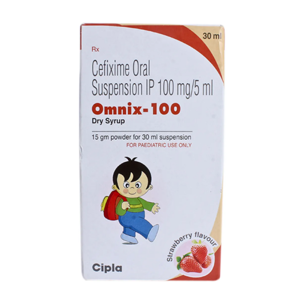 Omnix 100 mg Syrup - Cipla
