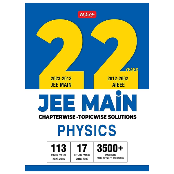 22 Years Jee Main Physics - MTG