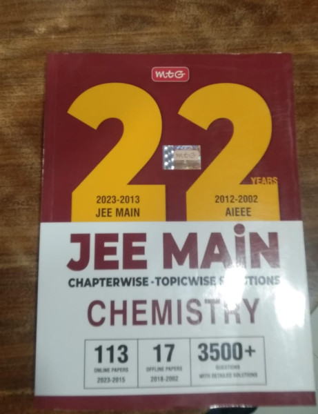 Jee Main Chemistry - MTG