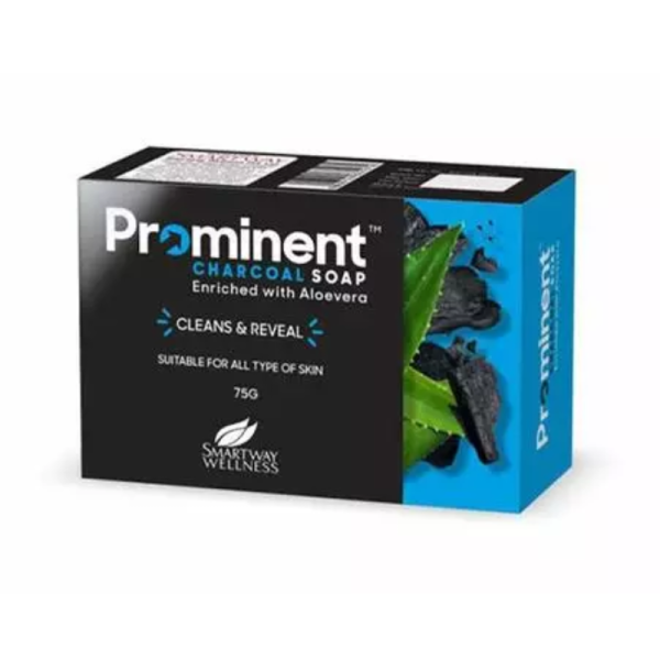 Prominent Charcoal Soap - SMARTWAY WELLNESS