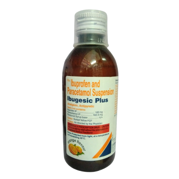 Ibugesic Plus Oral Suspension Orange (Ibugesic Plus) - Cipla