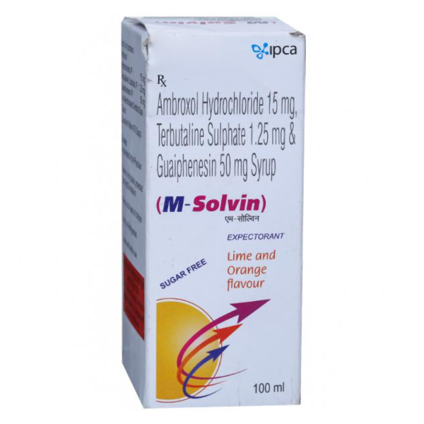M-Solvin Syrup - Ipca Laboratories Ltd